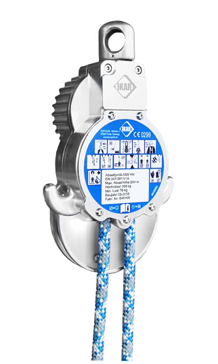 德國(guó)IKAR-ABS-4速差防墜器
